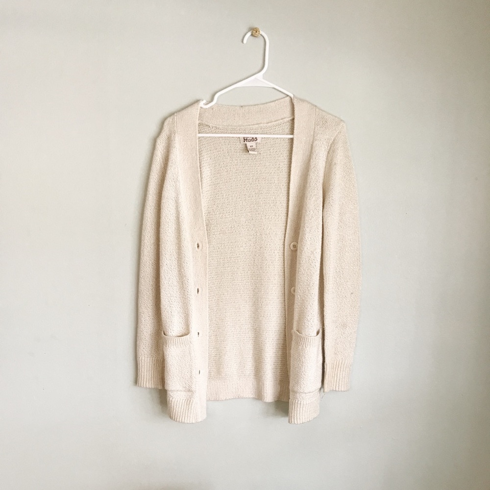 Beige Spring Cardigan